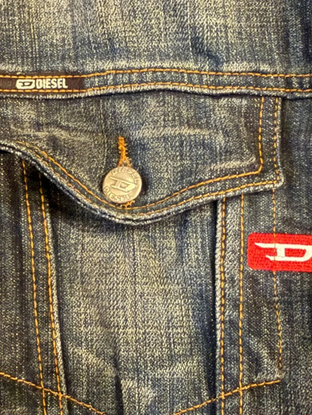 Diesel denim jacket - XL (fits like Large)